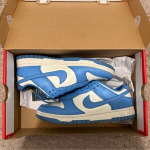 Nike Dunk Low in Sail Coast University Gold DD1503-100 Women's 7.5 // Men's 6